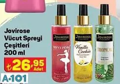 JOVİROSE VÜCUT SPREYİ JOVİROSE VÜCUT SPREYİ